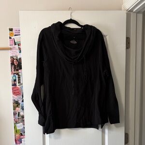 Lane Bryant Active Black Hoodie Sweatshirt